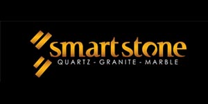 smart stone logo on a black background